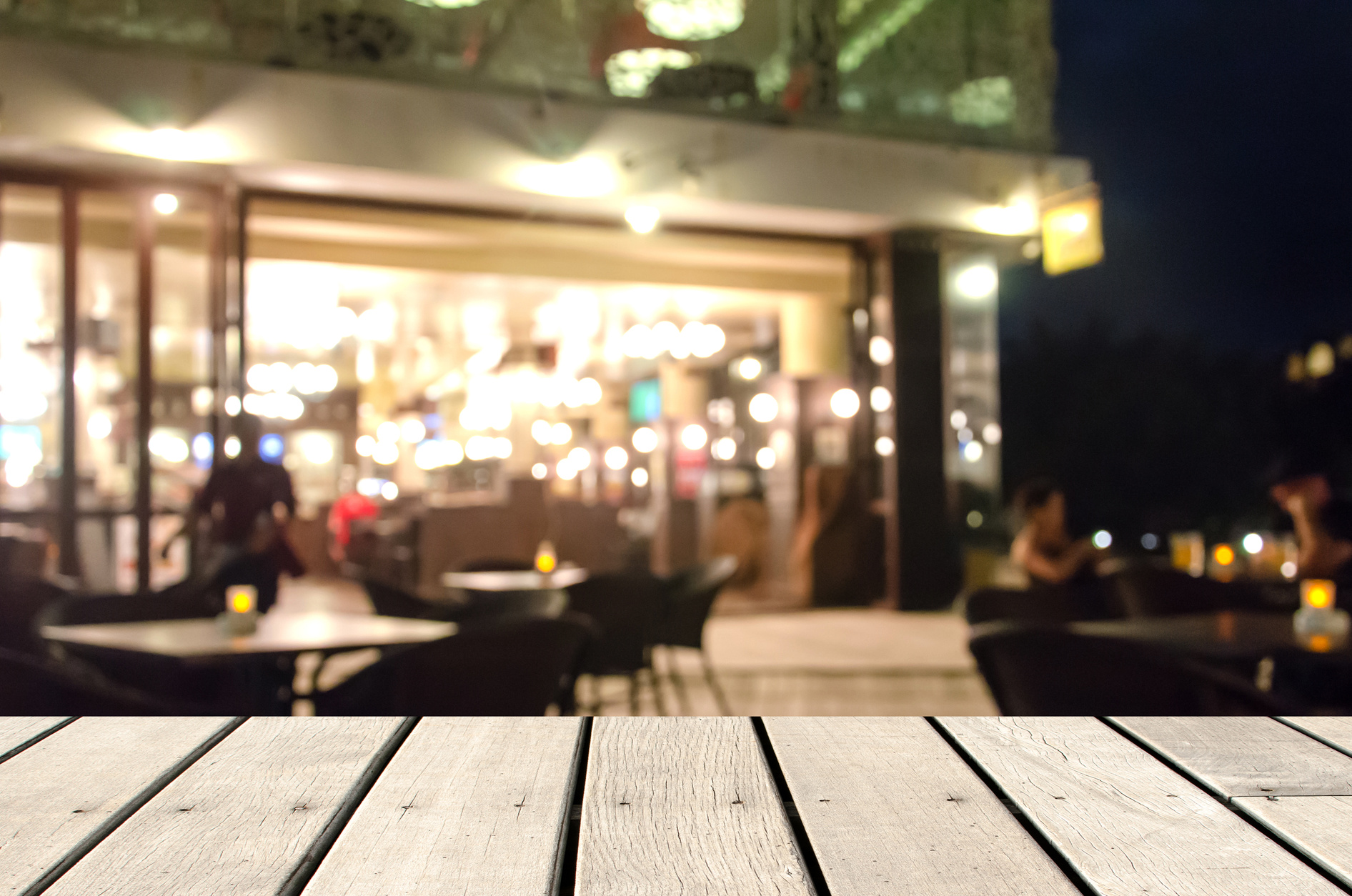 Blurred Restaurant