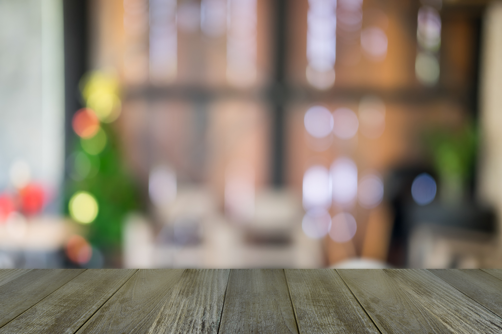 Blurred Cafe Background